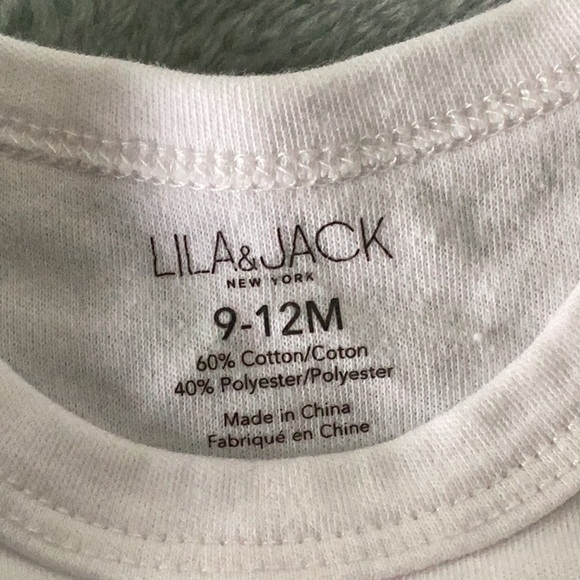 My first Halloween Lila and Jack long sleeve embroidered onesie and pants - Picture 4 of 9